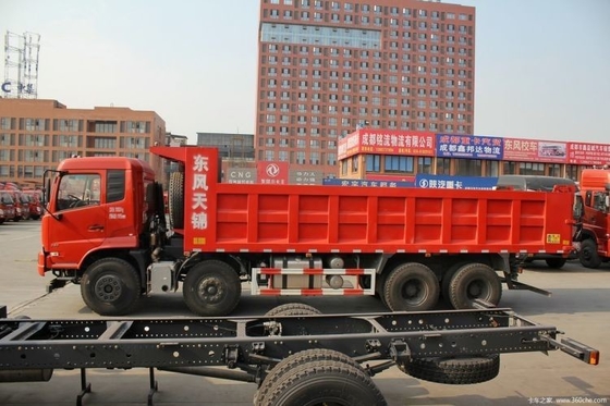 2010 Dongfeng Commercial Truck 280HP 8X4 7,6 м Дамп-Трак с воздушной подвеской и водительским сиденьем