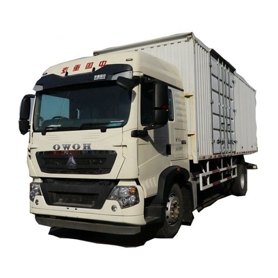 EURO 5 10 Номер передней смены Sinotruk HOWO T5G 280hp 4X2 7,92m фургон грузовик ограждение грузовик