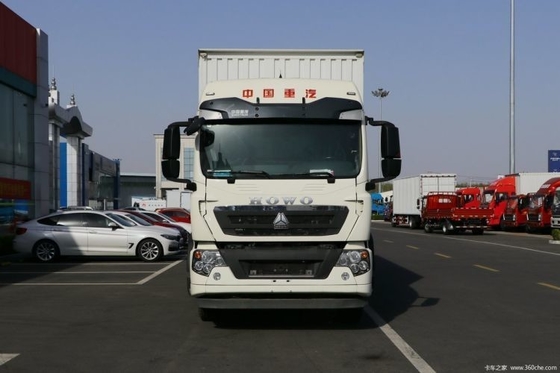 EURO 5 10 Номер передней смены Sinotruk HOWO T5G 280hp 4X2 7,92m фургон грузовик ограждение грузовик