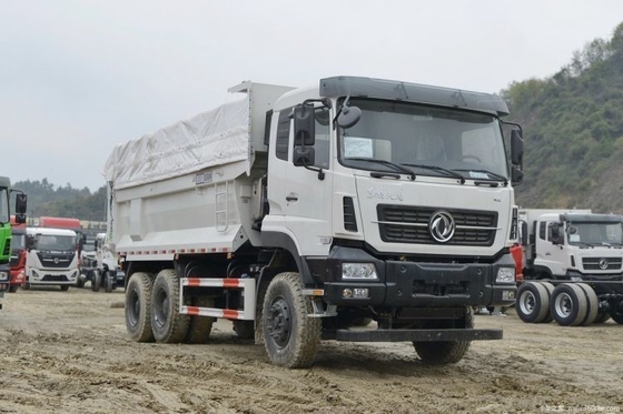 Бутик Dongfeng Коммерческое транспортное средство Tianlong KC Тяжелый грузовик 350 лошадиных сил 6X4 5,4 м Дамп-грузовик