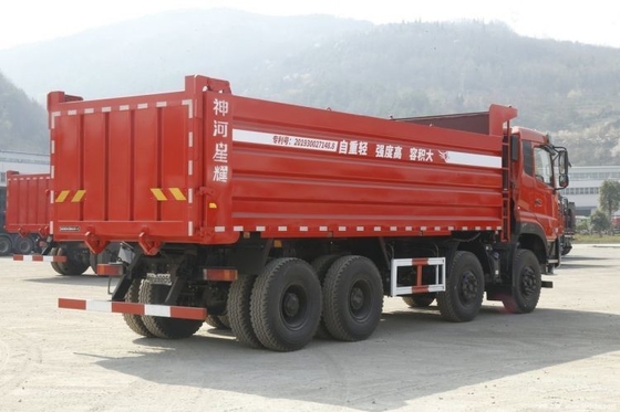 450 лошадиных сил Dongfeng Коммерческое транспортное средство Tianlong KC 8X4 8,6 м Дэмп-грузовик для продавцов подержанных автомобилей