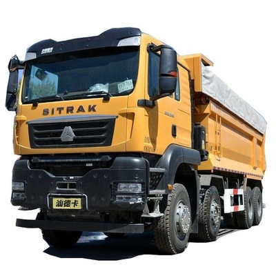 Бутик Подержанный Sinotruk SITRAK G7W 400hp 8X4 6,8 м Дэмпинг с 6,2-8 м грузовым баком