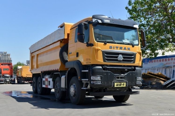 Бутик Подержанный Sinotruk SITRAK G7W 400hp 8X4 6,8 м Дэмпинг с 6,2-8 м грузовым баком
