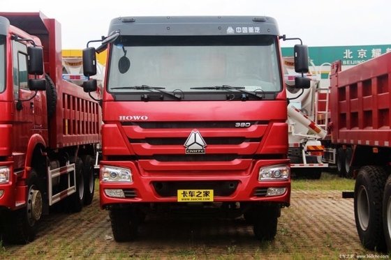 Sinotruk HOWO Тяжелый грузовик 380 л.с. 8х4 7,8 м Дампы с воздушной подвеской и сиденьем водителя