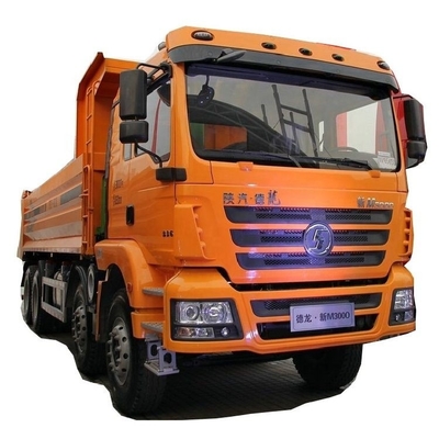 Профессиональные дизельные горячие подержанные Shacman Delong M3000 336 HP 8X4 7.4 M Дампины