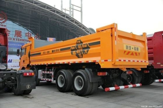 Профессиональные дизельные горячие подержанные Shacman Delong M3000 336 HP 8X4 7.4 M Дампины