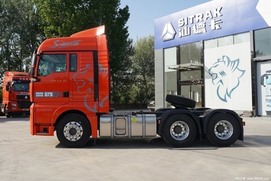 SITRAK G7S 610 HP 6X4 буксирная машина с высокой емкостью топливного бака и автоматическим окном