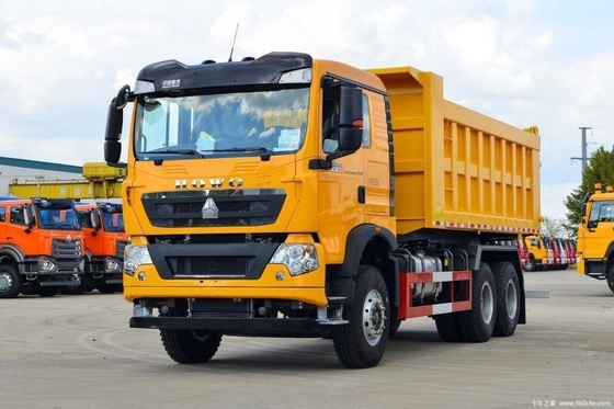Мультимедийная система Да Sinotruk HOWO TX 400 л.с. 6X4 6,3 м Сбросные машины с кондиционером