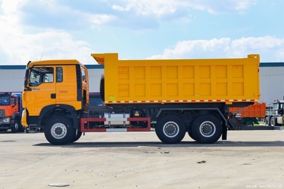 Мультимедийная система Да Sinotruk HOWO TX 400 л.с. 6X4 6,3 м Сбросные машины с кондиционером