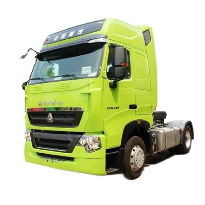 440 лошадиных сил 4X2 Sinotruk HOWO T7H Трактор с 2 пассажирами и мощностью двигателя 8 л