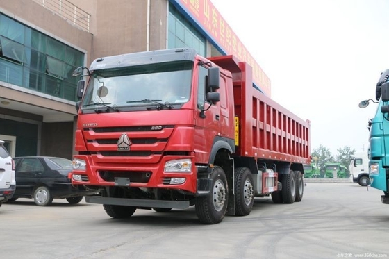 Подержанные бутик автомобили Sinotruk HOWO Тяжелый грузовик 380 л.с. 8х4 8,2 м Дамп-грузовики